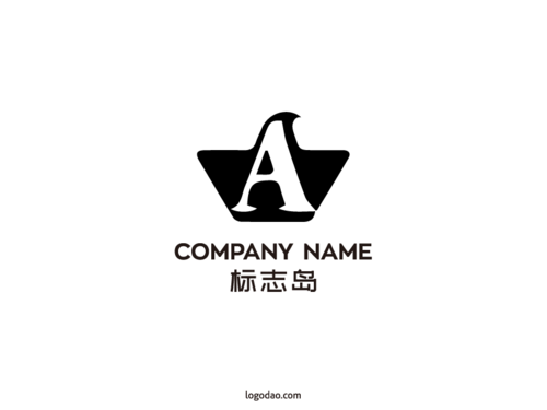 a字母体育用品品牌商业创意logo标志设计